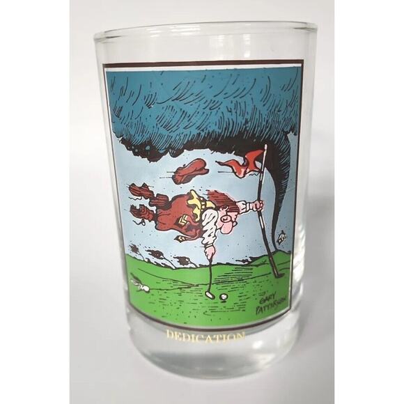 1982 Thought Factory Gary Patterson Dedication Arby's Collectors Series GlassU94 - Picture 1 of 6